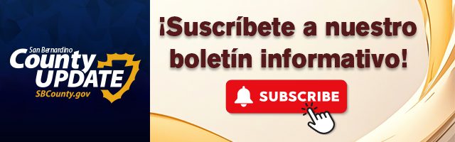 SubscrÍbete al boletín semanal de actualización del condado